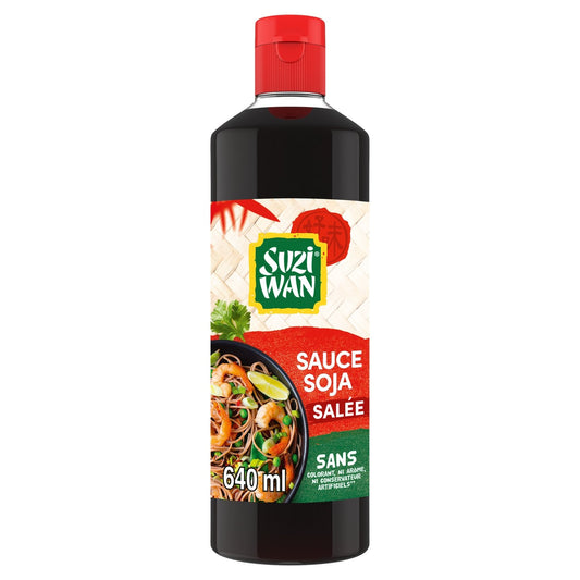 Sauce Soja Salée SUZIWAN la bouteille de 640mL
