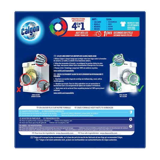 CALGON 4 in 1 Anti-Limescale Tablets