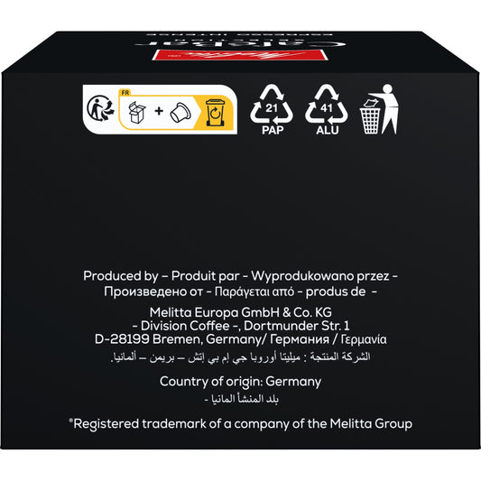 Café Capsules Lungo Intense 100% Arabica Intensité 8 Compatible Nespresso MELITTA 