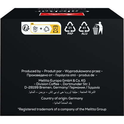 Café Capsules Ristretto Intensité 10 Compatible Nespresso MELITTA 