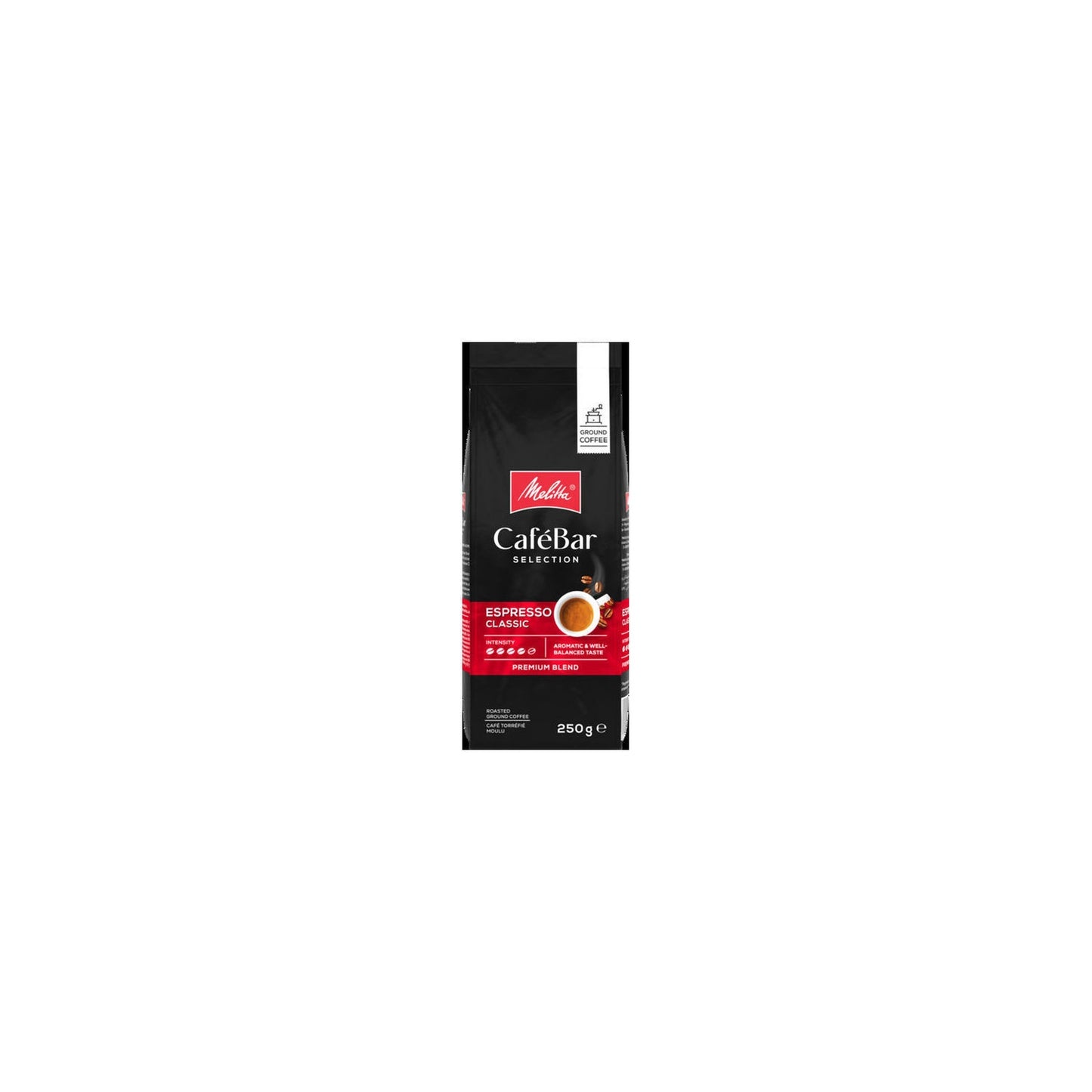 Café Moulu Expresso Classic Premium Blend Intensité 4 MELITTA 