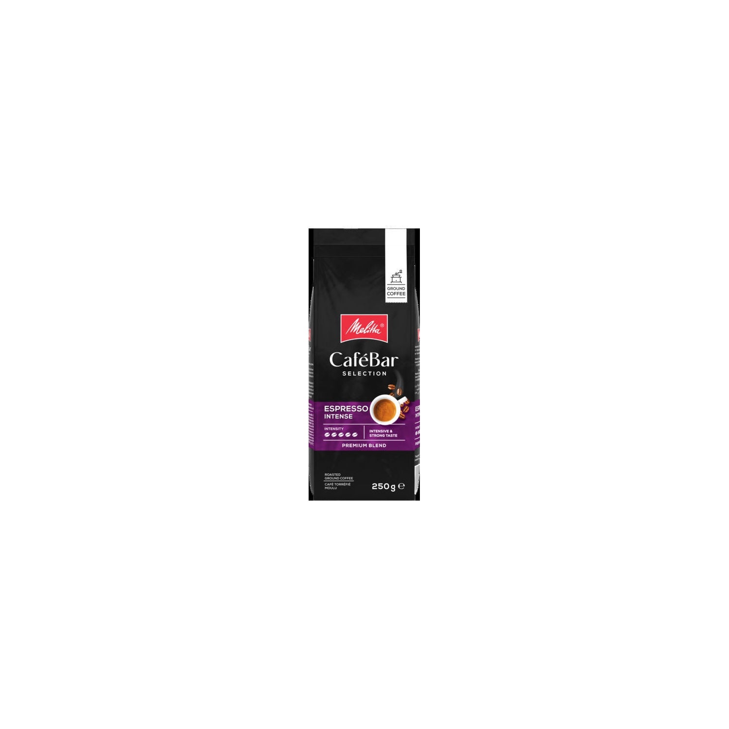 Café Moulu Expresso Intense Premium Blend Intensité 5 MELITTA 