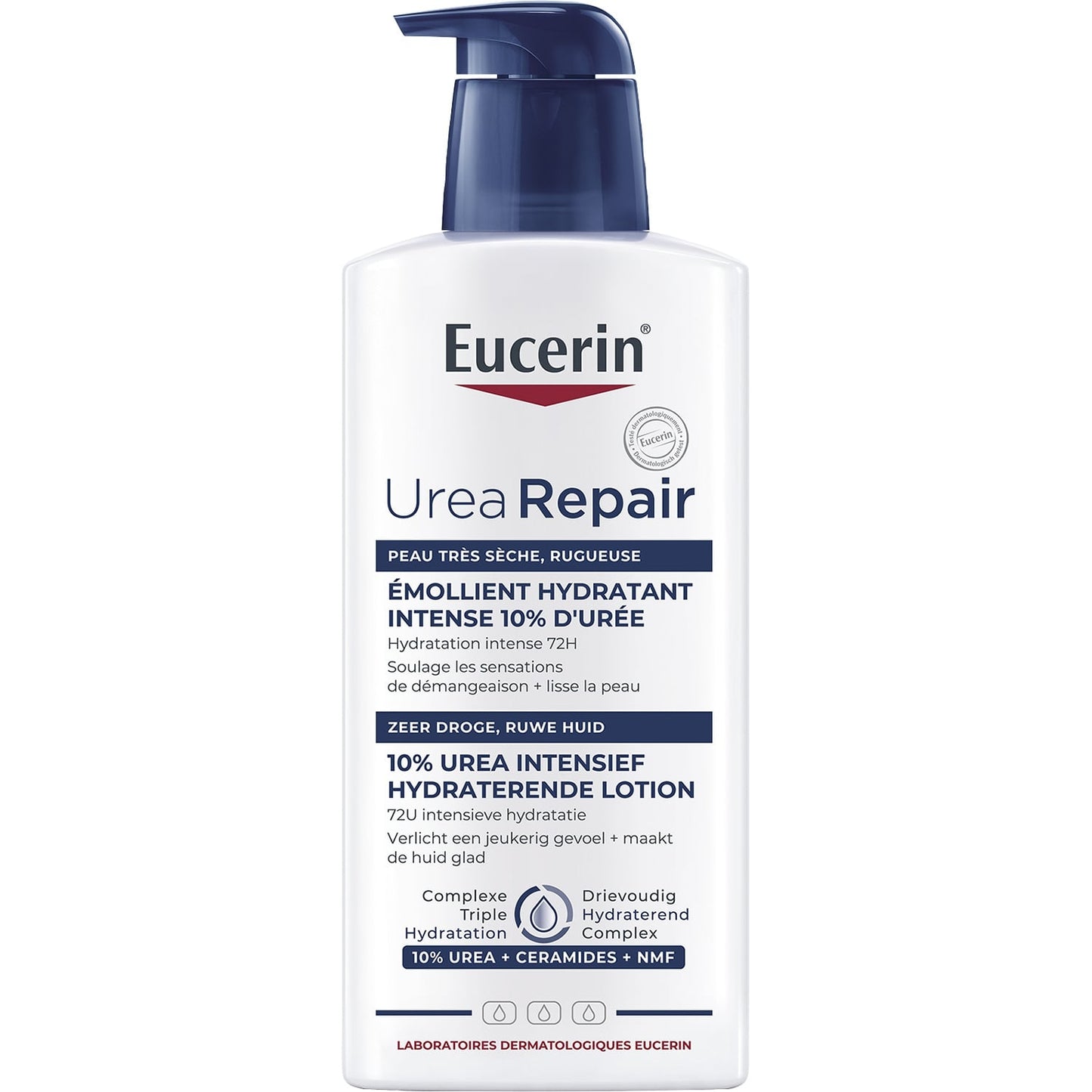 Lait Réparateur Peau Très Sèche 10% Urée Sans Parfum EUCERIN 