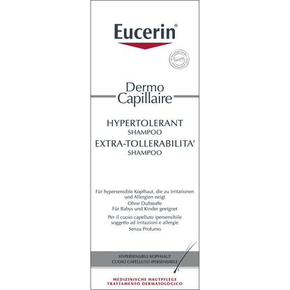 Shampoing Haute Tolérance Extra Doux Dermo-capillaire EUCERIN 
