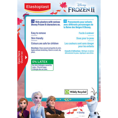 Pansements La Reine Des Neiges Doux Pour la Peau ELASTOPLAST 