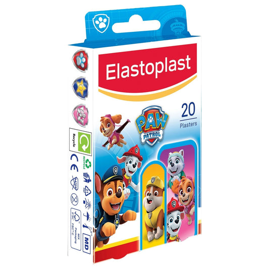 Pansements Pat' Patrouille Protection des Petites Plaies ELASTOPLAST le lot de 20 pansements