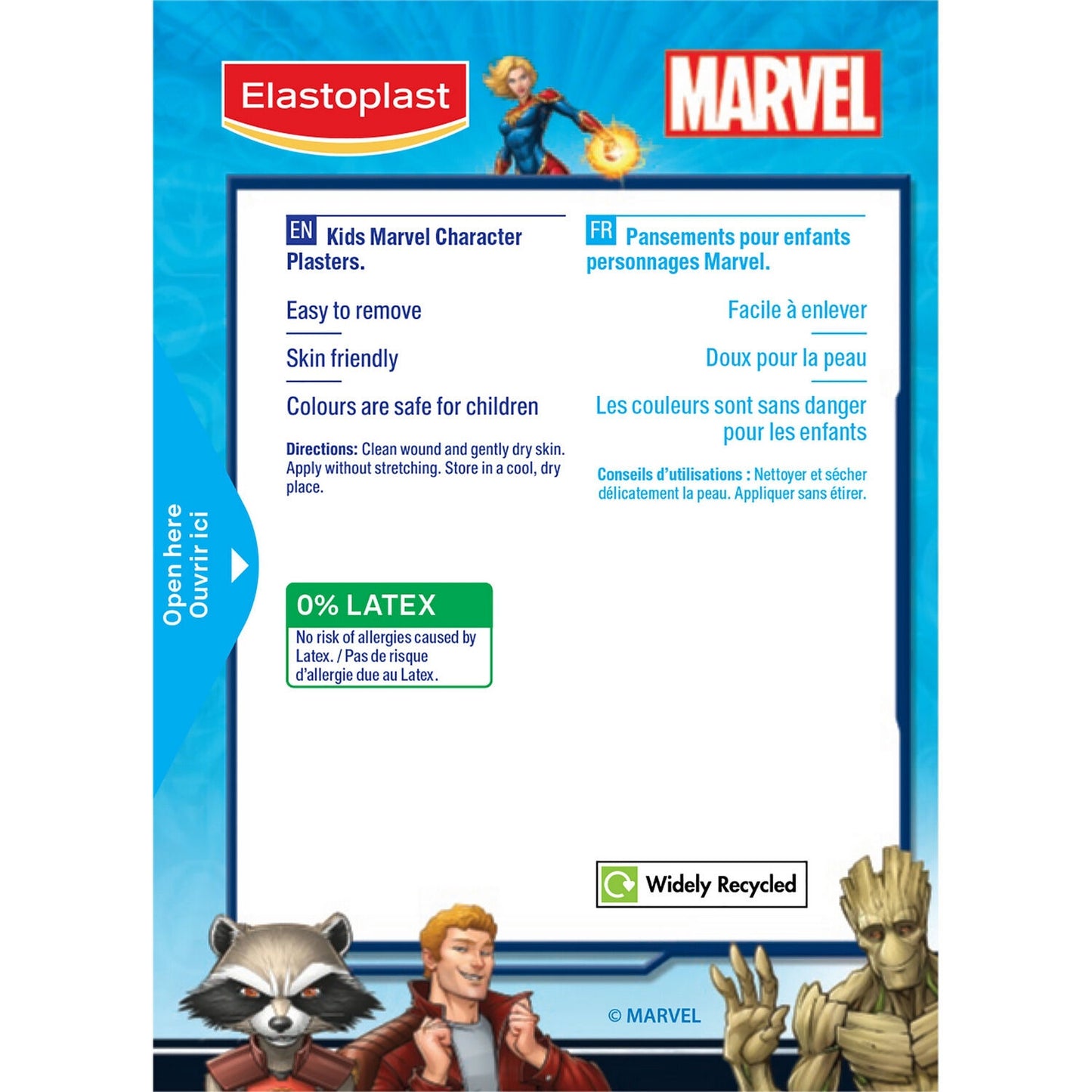 Pansements Enfants Avengers ELASTOPLAST 