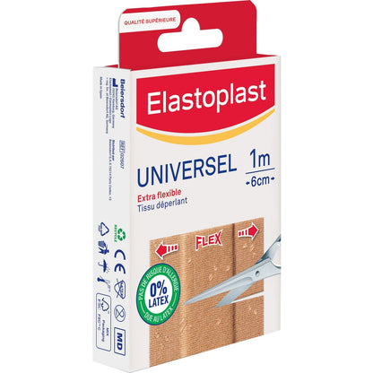 Pansements Universel Tissu Adhésif Flexible ELASTOPLAST 