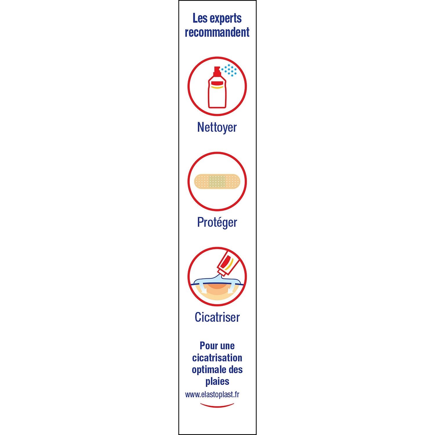 Pansements Flexible Antibactérien Imperméable Elastique ELASTOPLAST 