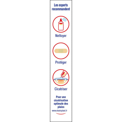 Pansements Flexible Antibactérien Imperméable Elastique ELASTOPLAST 