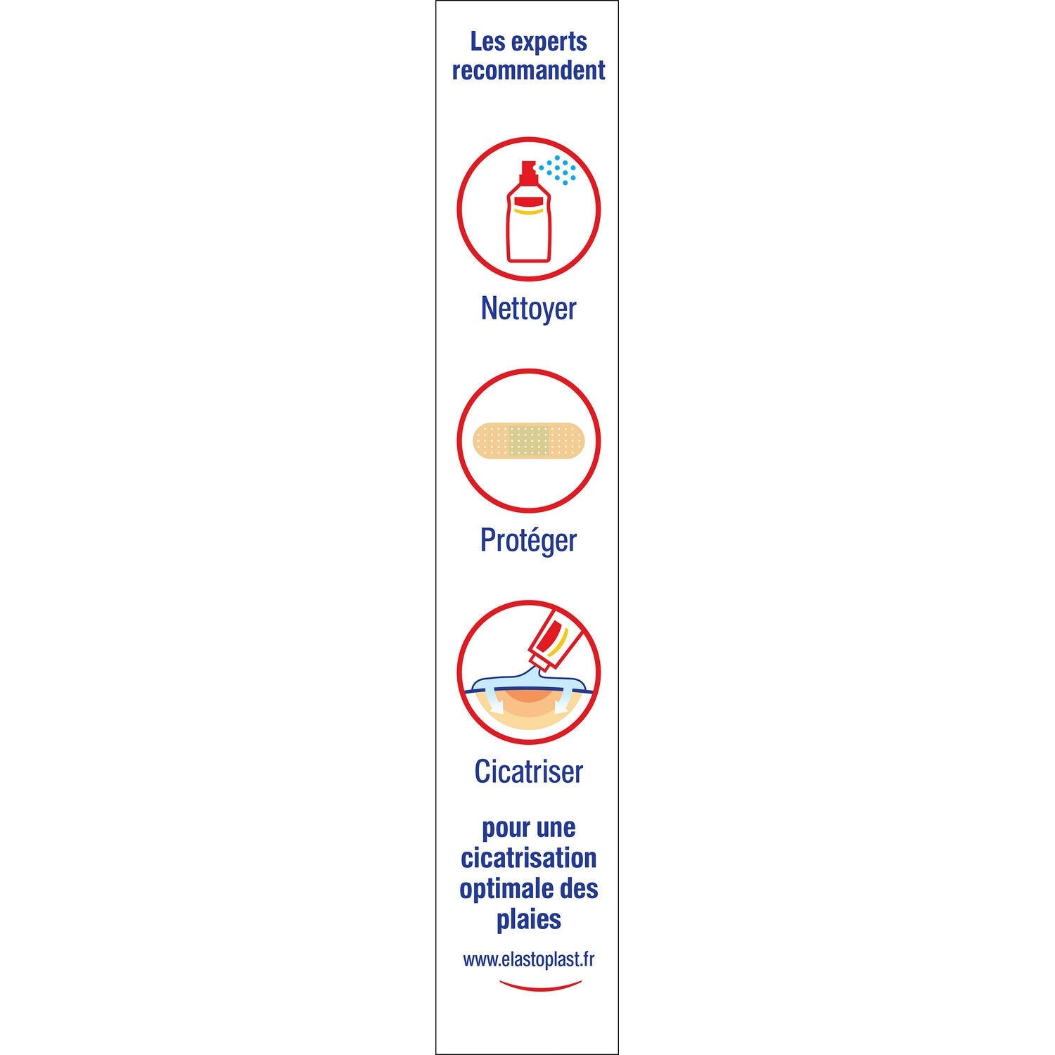 Bande Sensitive Hypoallergénique Anti-bactérien 10x6 cm ELASTOPLAST 