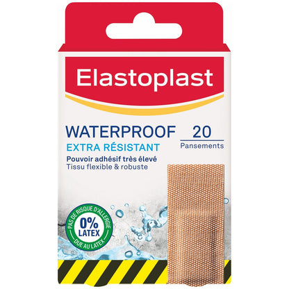 Pansements Extra Résistant Waterproof Hi-Dry Tex ELASTOPLAST 