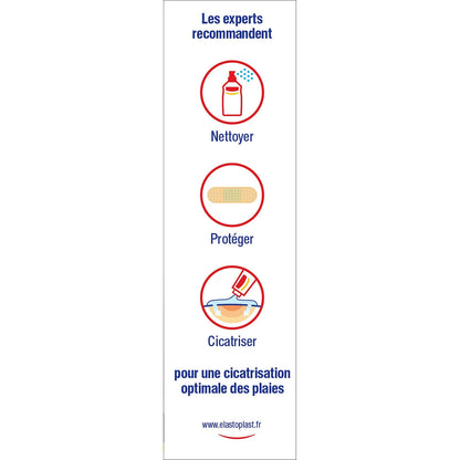Pansements Extra Résistant Waterproof Hi-Dry Tex ELASTOPLAST 