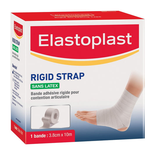 Bande Rigide Maintien Forte Adhésivité 3, 8 Cm Sport ELASTOPLAST la boîte de 1 bande de 3.8 cm