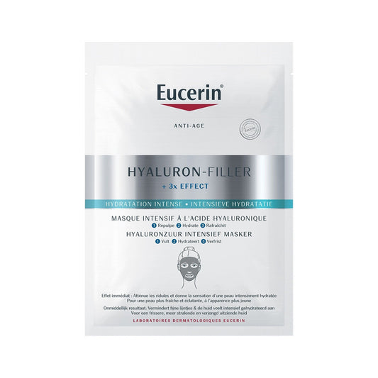 Masque Visage Anti-Âge Hydratation Intense Hyaluron-Filler 3x Effect EUCERIN le sachet