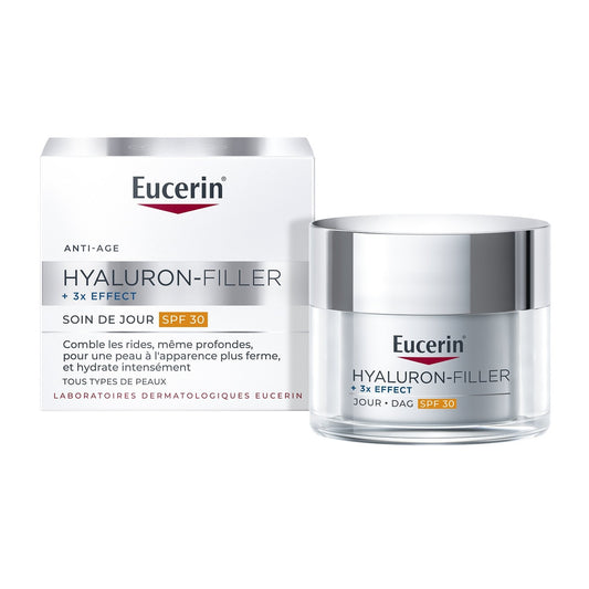 Crème Crème de Jour Visage Anti-Âge Hyaluron Filler Spf 30 EUCERIN le pot de 50mL