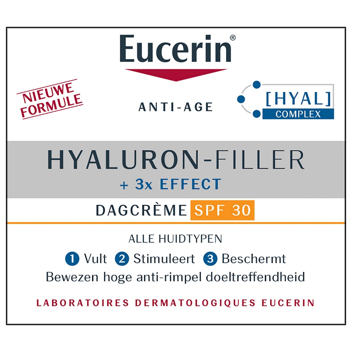 Eucerin Hyaluron Filler Spf 30 Anti-Aging Gesichts-Tagescreme