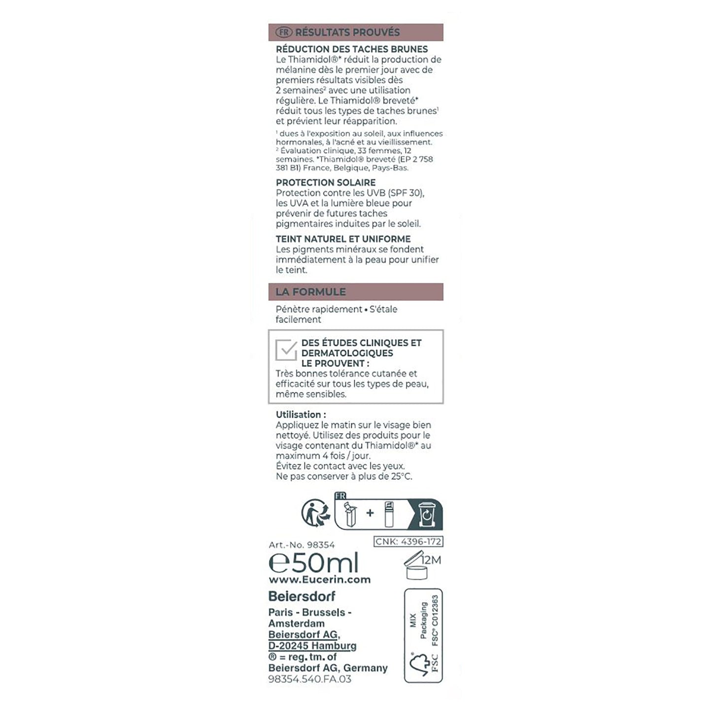 EUCERIN Getönte Anti-Pigment-Creme Medium LSF30