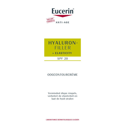 Eucerin Hyaluron-Filler Elastizität Spf 20 Anti-Aging Augenkontur