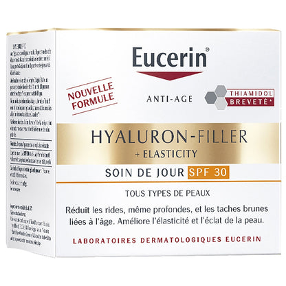 Crème de Jour Visage Femme Spf 30 Hyaluron-Filler + Elasticity EUCERIN 