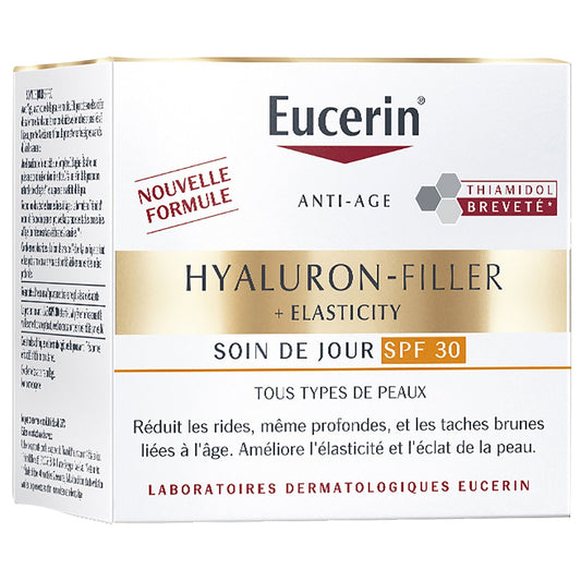 Crème de Jour Visage Femme Spf 30 Hyaluron-Filler + Elasticity EUCERIN 