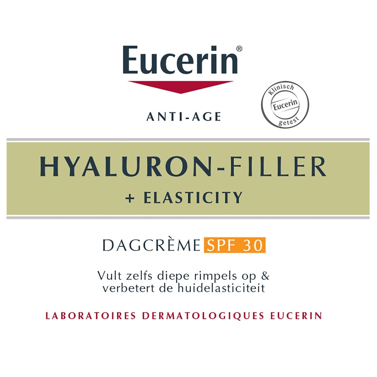 Crème de Jour Visage Femme Spf 30 Hyaluron-Filler + Elasticity EUCERIN 