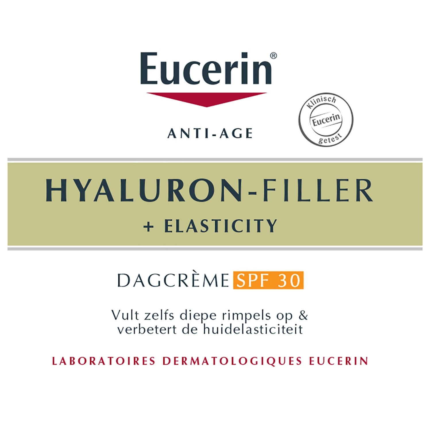 Crème de Jour Visage Femme Spf 30 Hyaluron-Filler + Elasticity EUCERIN 