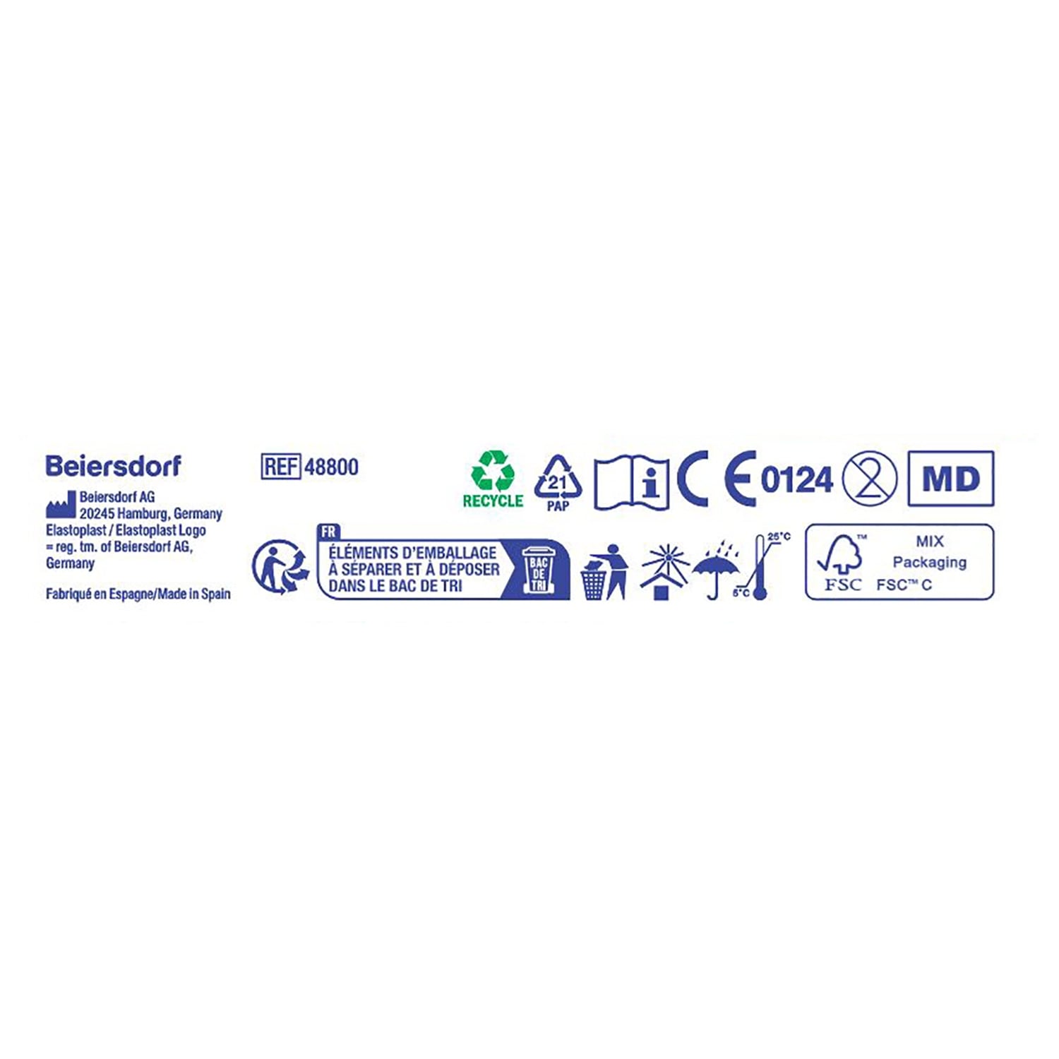 Pansements Hydrocolloïde Cicatrisation Rapide Second Skin Expert ELASTOPLAST 