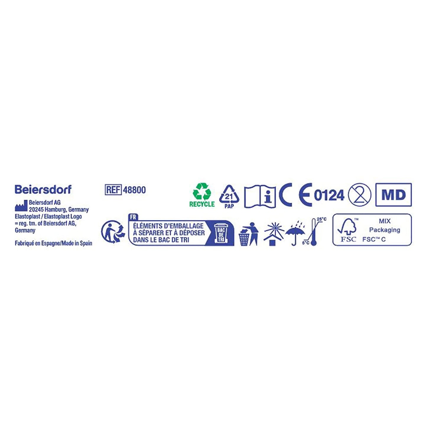 Pansements Hydrocolloïde Cicatrisation Rapide Second Skin XL ELASTOPLAST 