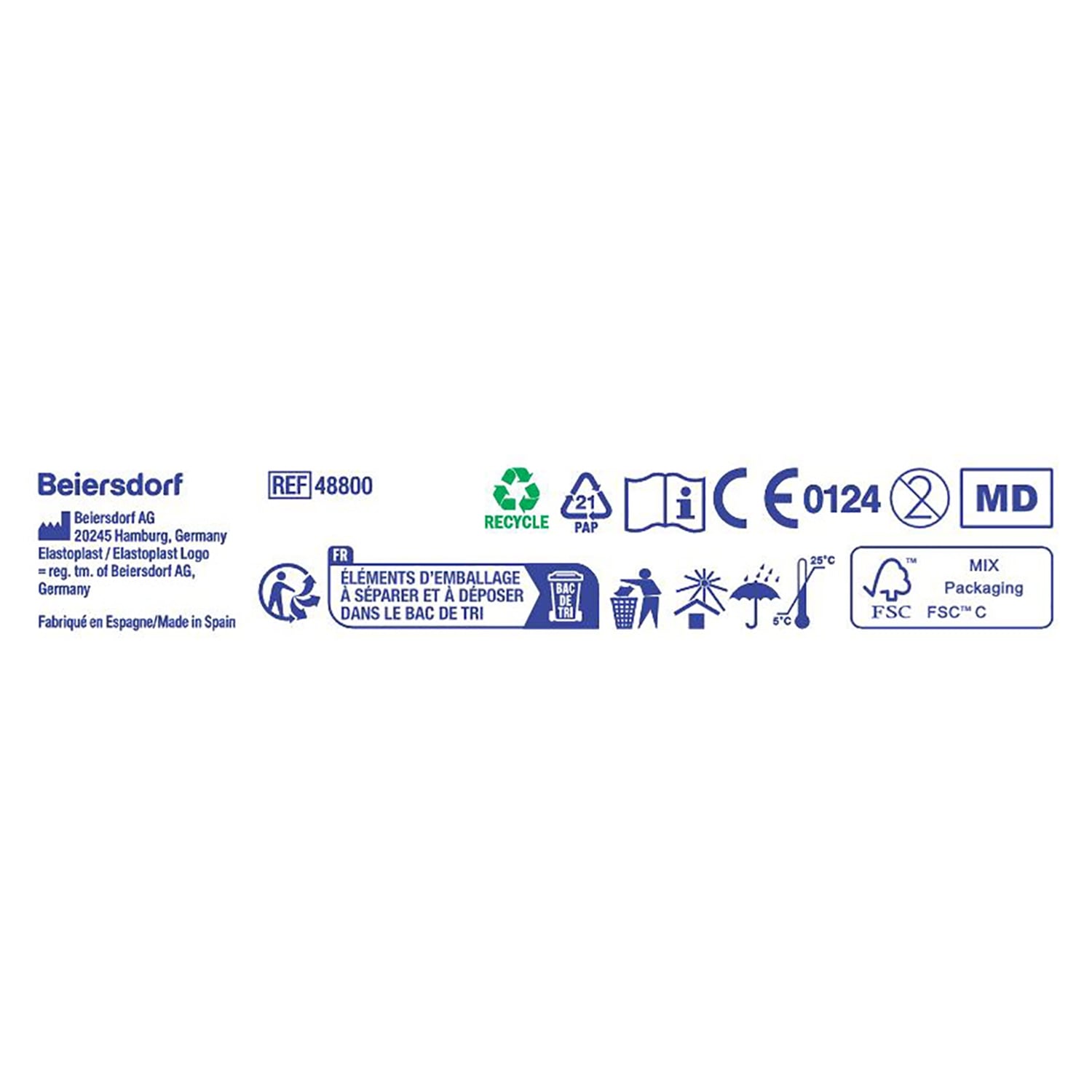 Pansements Hydrocolloïde Cicatrisation Rapide Second Skin XL ELASTOPLAST 