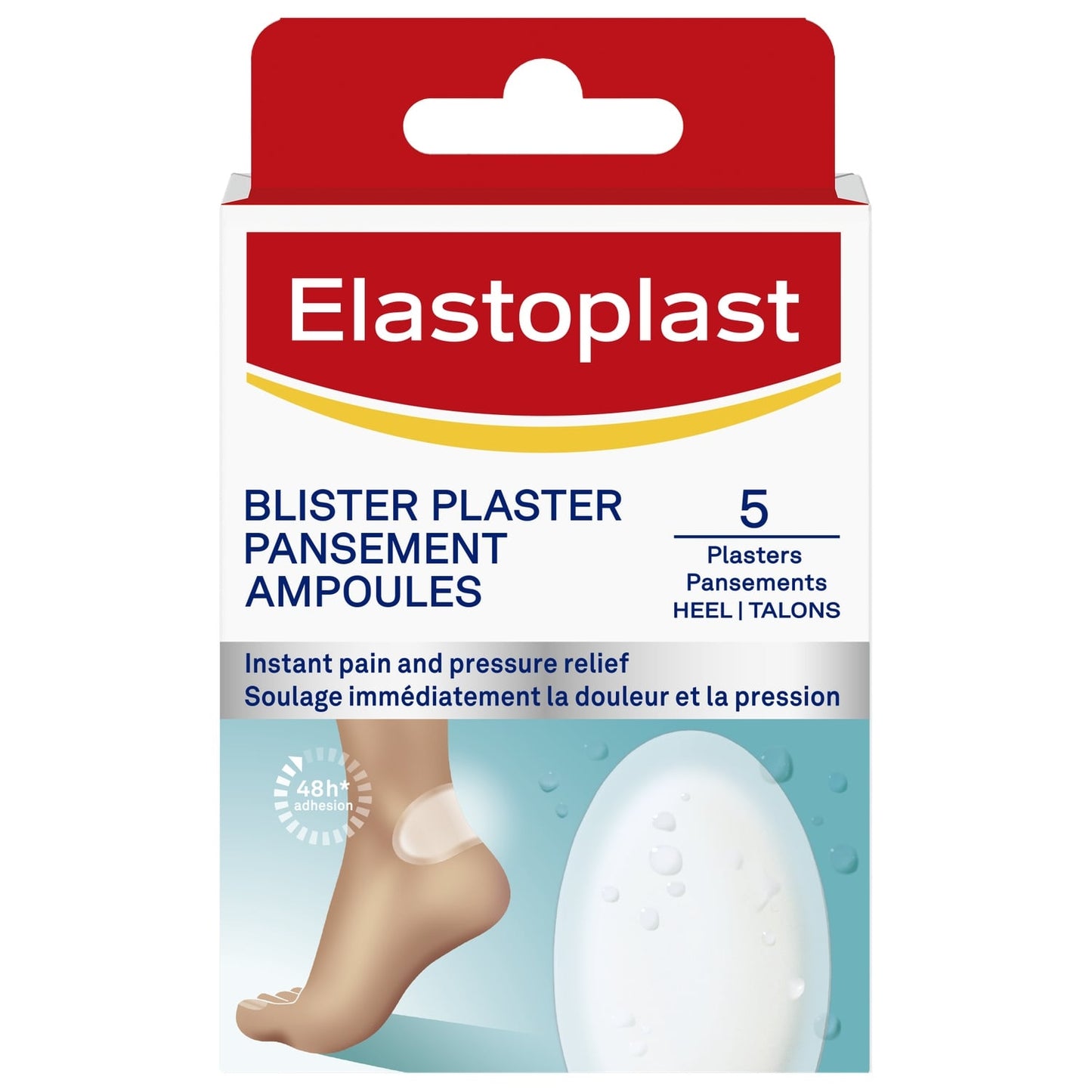 Pansements Ampoules Soulagement Immédiat Grande Taille Hydrocolloïde ELASTOPLAST 