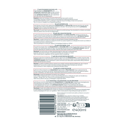 EUCERIN Shower Oil for Dry and Sensitive Skin with Dexpanthenol and Natural Oils