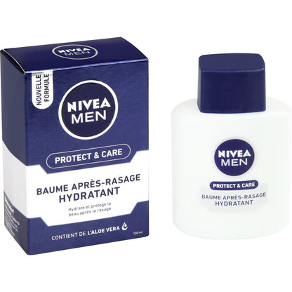 Baume Après-Rasage Hydratant Protect&care Aloe Vera NIVEA MEN