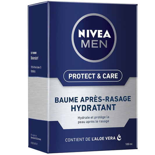 Baume Après-Rasage Hydratant Protect&care Aloe Vera NIVEA MEN Le flacon de 100mL