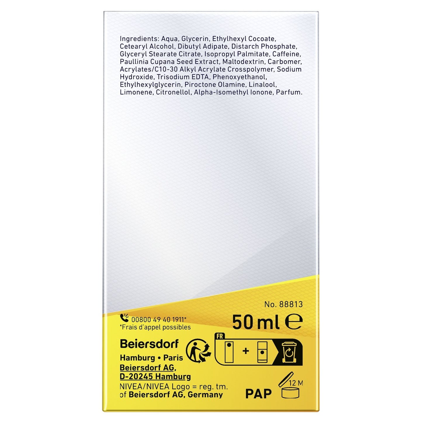 NIVEA Men Energizing Gesichtscreme Anti-Müdigkeit Koffein Guarana