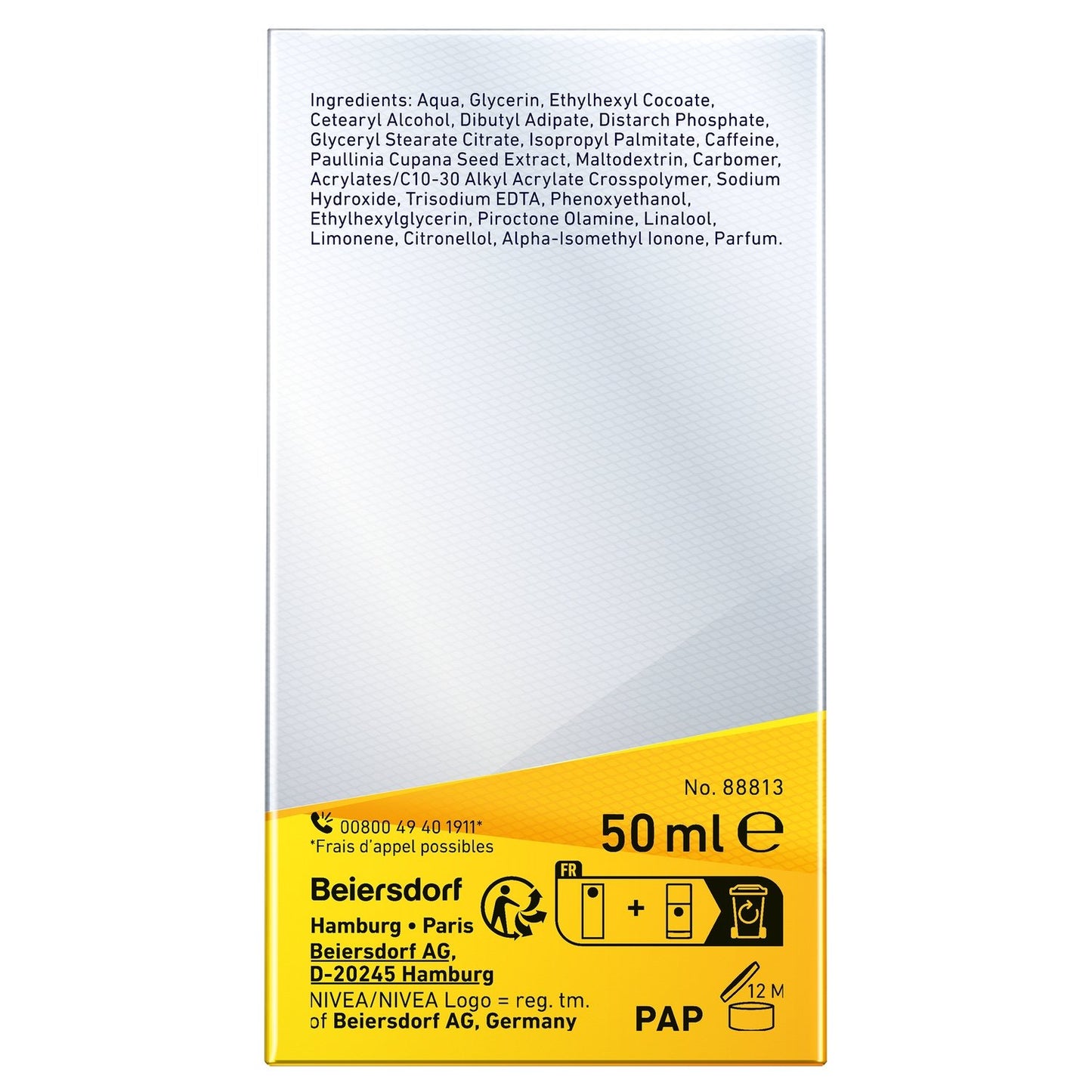 NIVEA Men Energizing Gesichtscreme Anti-Müdigkeit Koffein Guarana