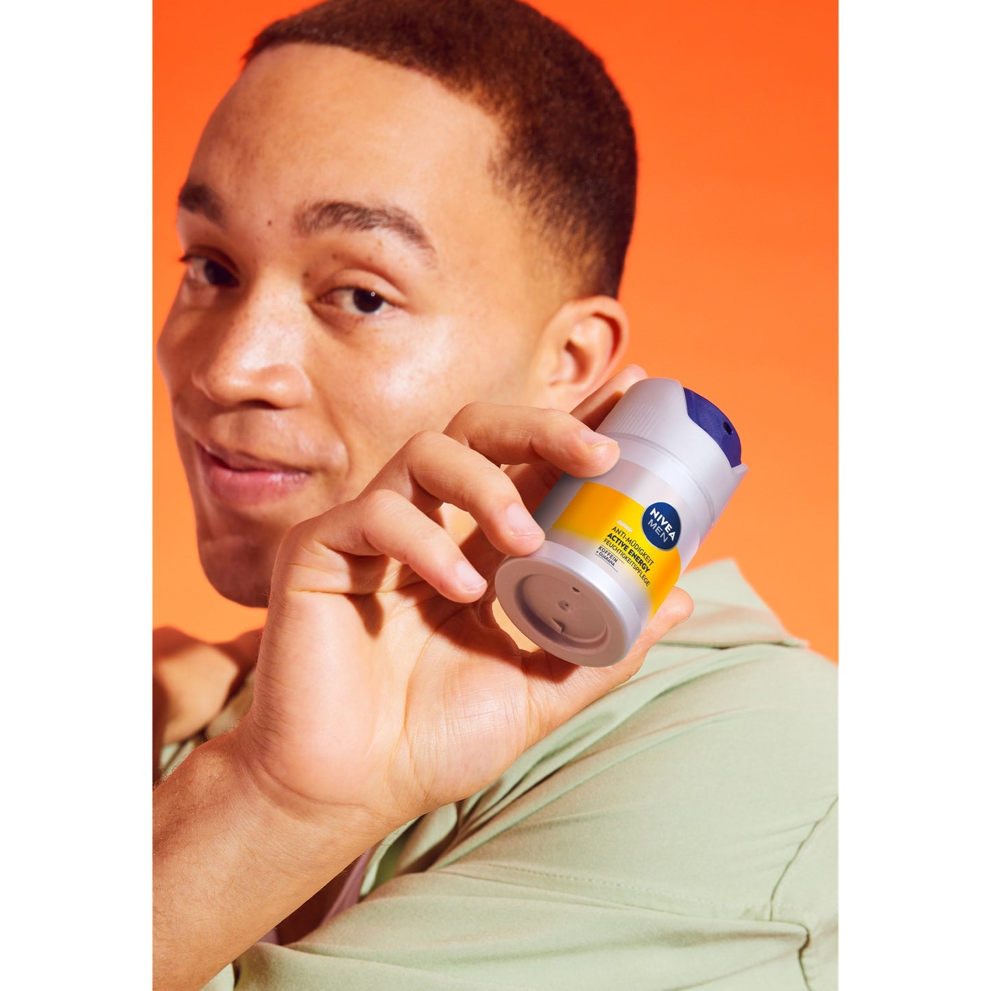 NIVEA Men Energizing Gesichtscreme Anti-Müdigkeit Koffein Guarana