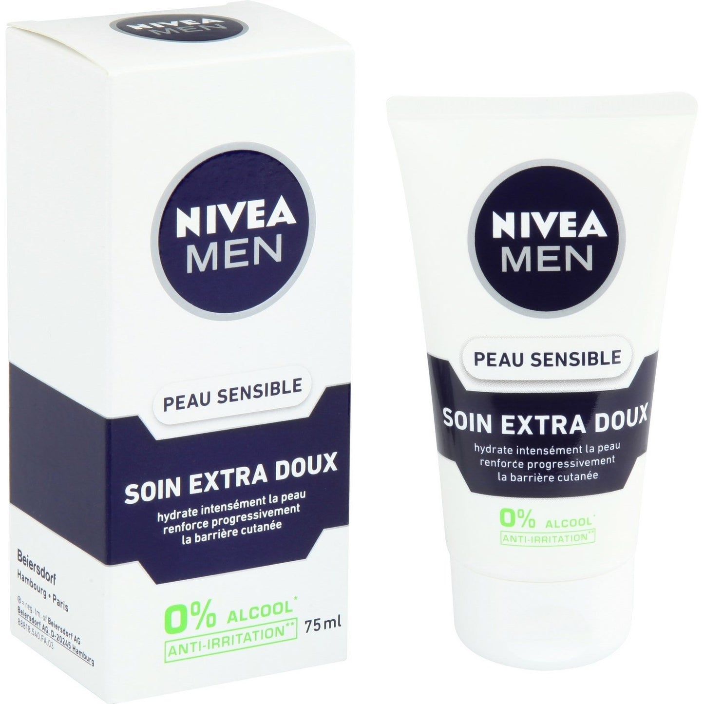 NIVEA Men Feuchtigkeitsspendende Gesichtscreme für empfindliche Haut