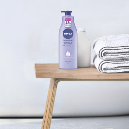 NIVEA Shea Butter Moisturizing Body Lotion for Dry Skin