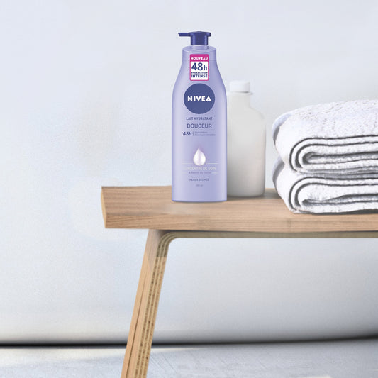 NIVEA Shea Butter Moisturizing Body Lotion for Dry Skin