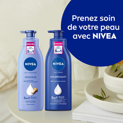 NIVEA Shea Butter Moisturizing Body Lotion for Dry Skin