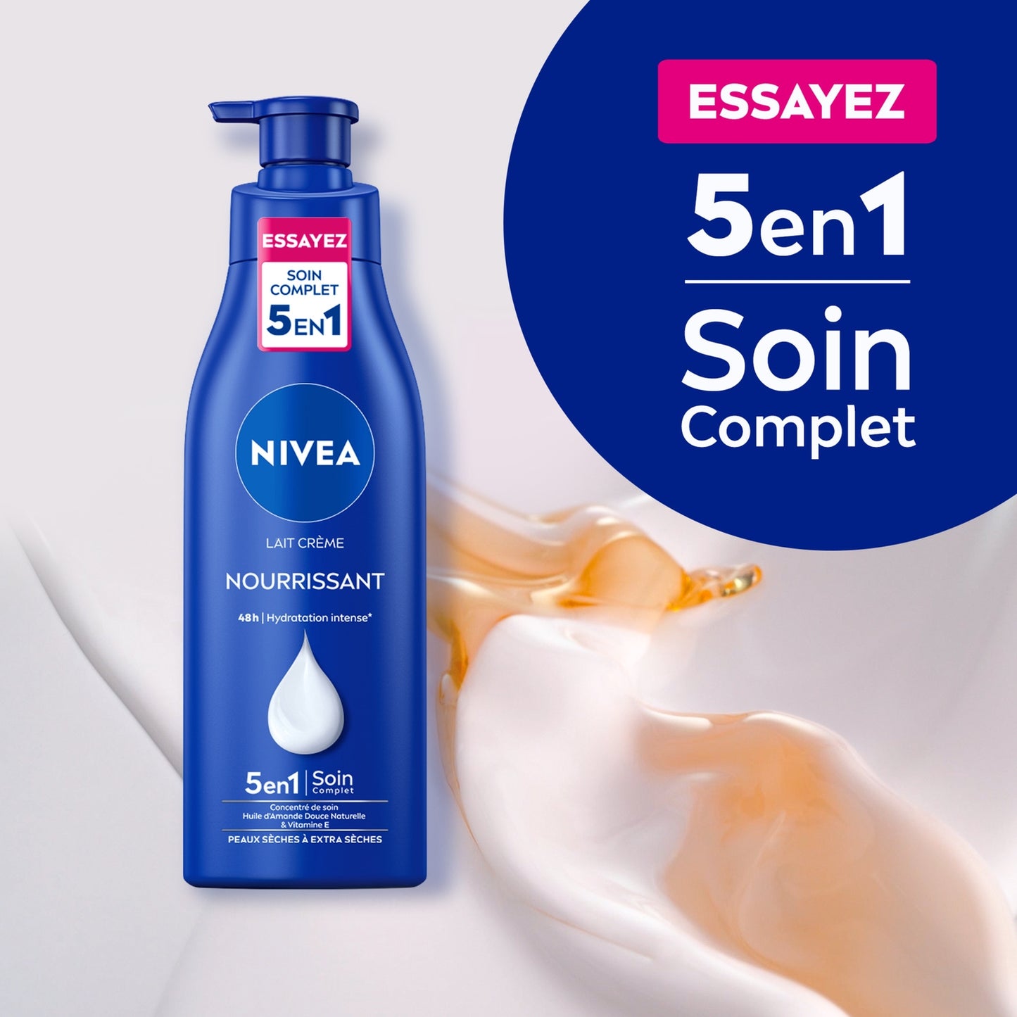 NIVEA Nourishing Body Lotion for Very Dry Skin with Almond Oil