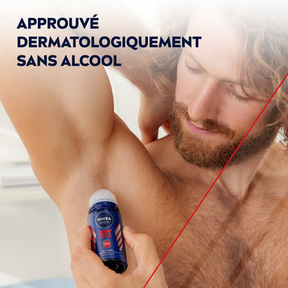 NIVEA MEN Dry Impact Anti-Perspirant Roll-On Deodorant