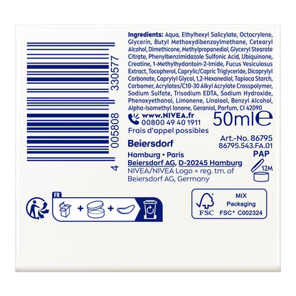 Crème Visage Jour Anti-Rides Peau Mixte Grasse Q10 FPS15 NIVEA