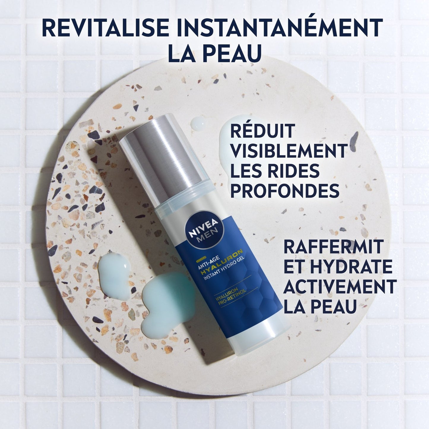 Crème Visage Homme Anti-Rides Hydratant Active Age Pro-Retinol NIVEA