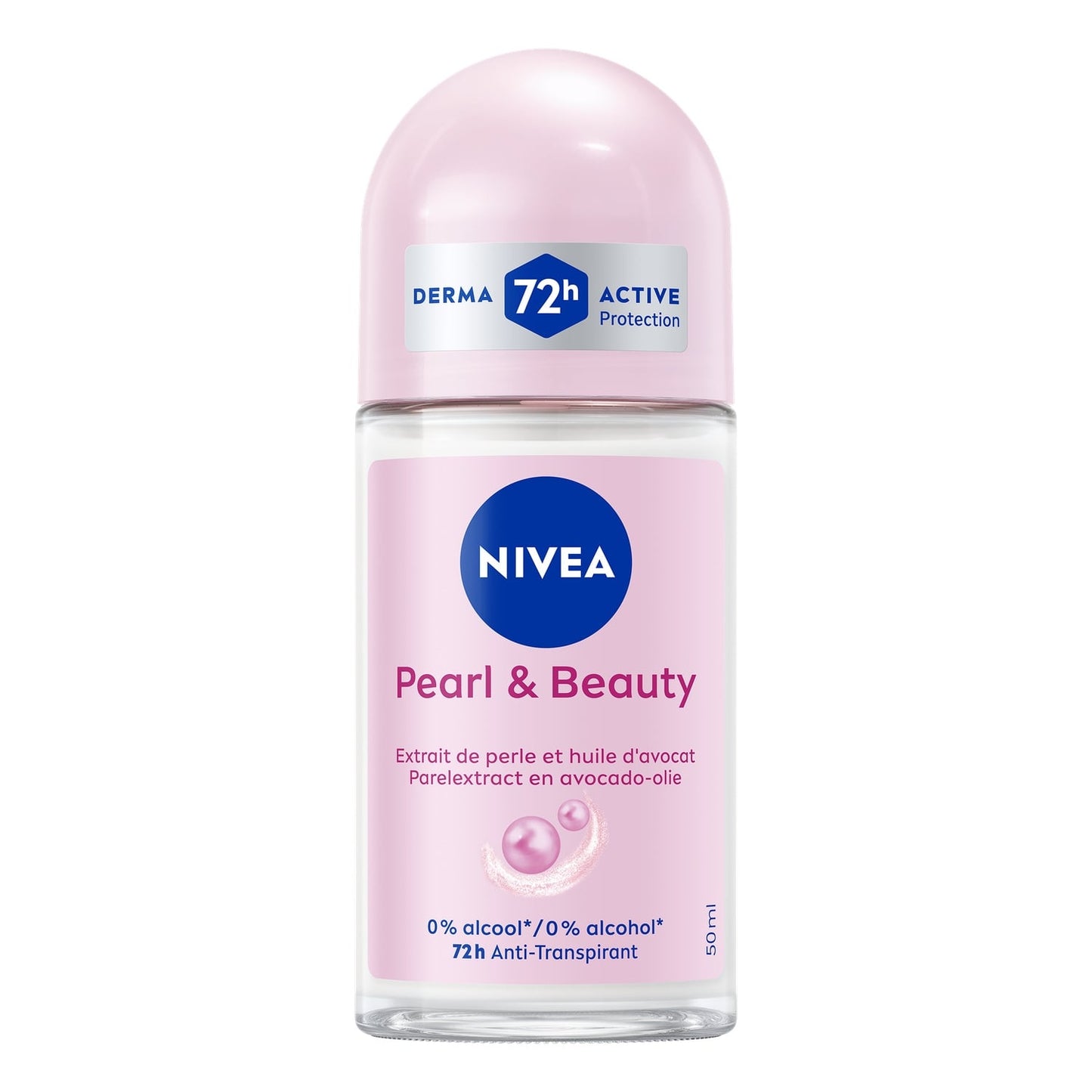 Déodorant bille Anti-transpirant Pearl & Beauty NIVEA 