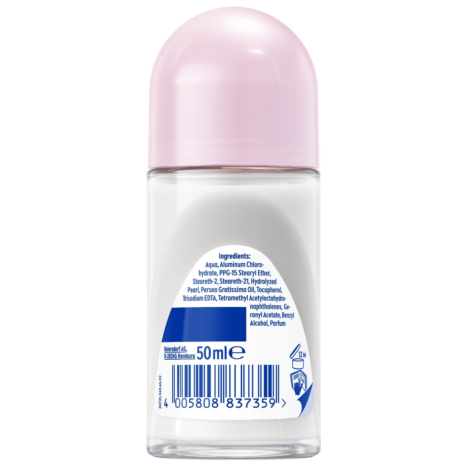Déodorant bille Anti-transpirant Pearl & Beauty NIVEA 