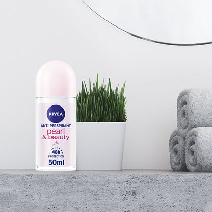 Déodorant bille Anti-transpirant Pearl & Beauty NIVEA 