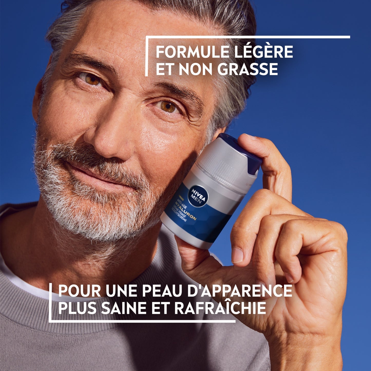 Crème Visage Nuit Anti-Rides Homme Active Age Hyaluron NIVEA