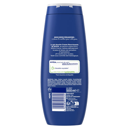 Gel douche Nourrissant Vitamine C, E et Huile d'Amande Douce NIVEA 